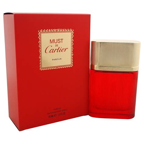 cartier must parfum ricarica 50ml|must de cartier original.